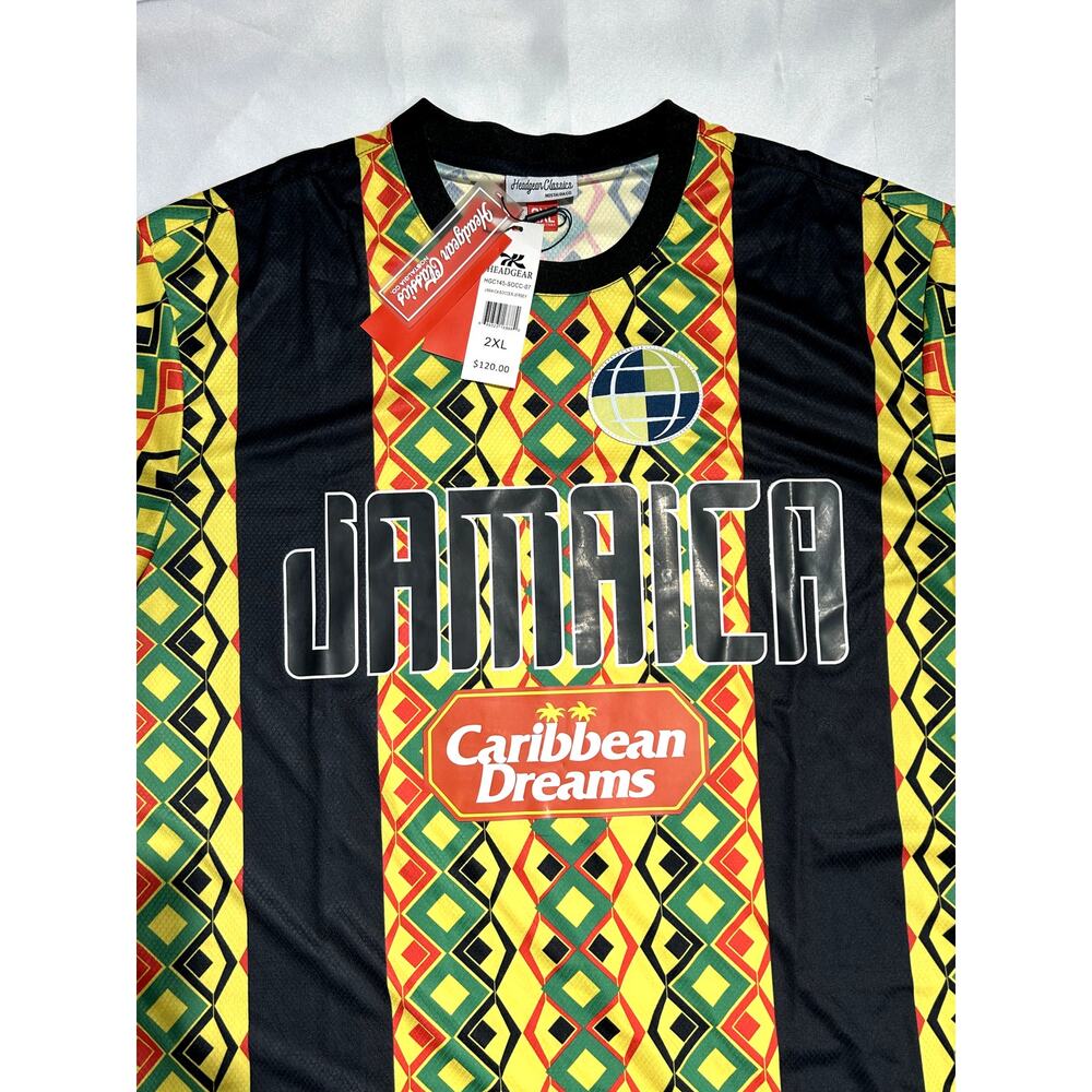 Jamaica Soccer Jersey Headgear Classics Size XXL NWT MSRP $120 - Picture 2 of 6